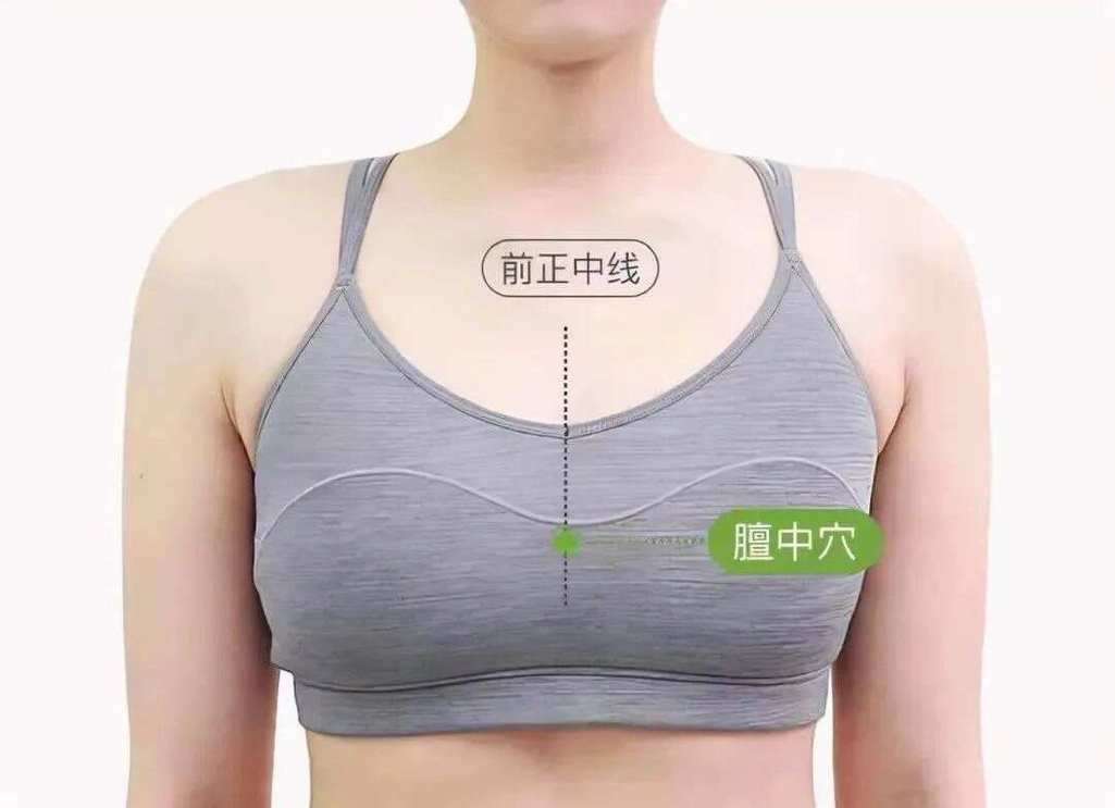 膻中穴位置图穴位密码网