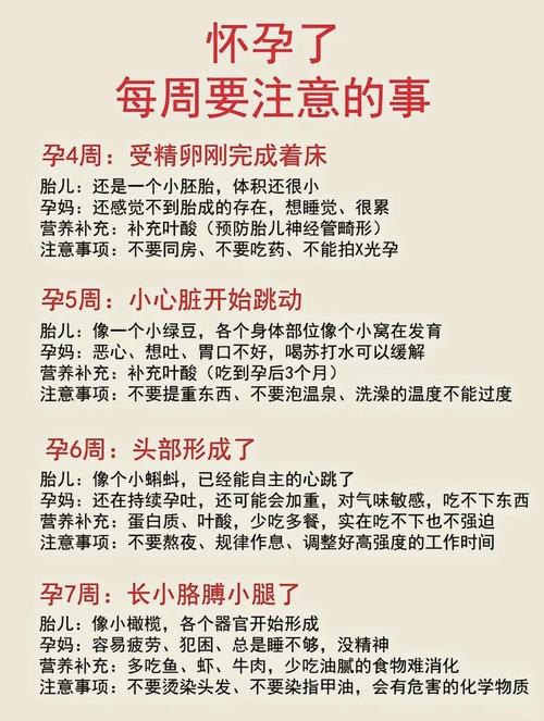 怀孕一个月饮食注意事项