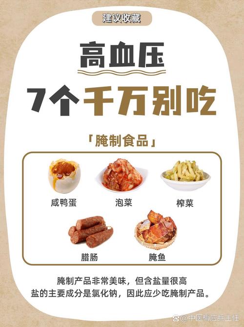 高血压患者的饮食注意中