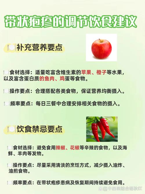 带状疱疹要注意什么饮食