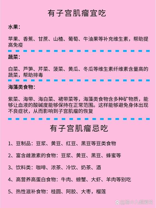 子宫肌瘤卵巢囊肿饮食