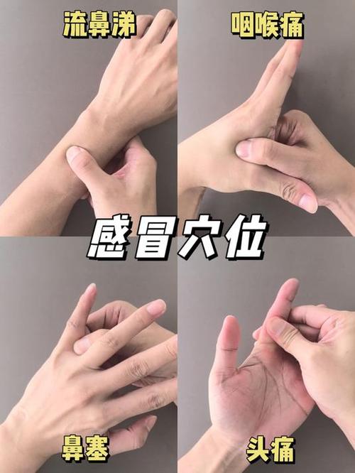 中医穴位治小孩感冒