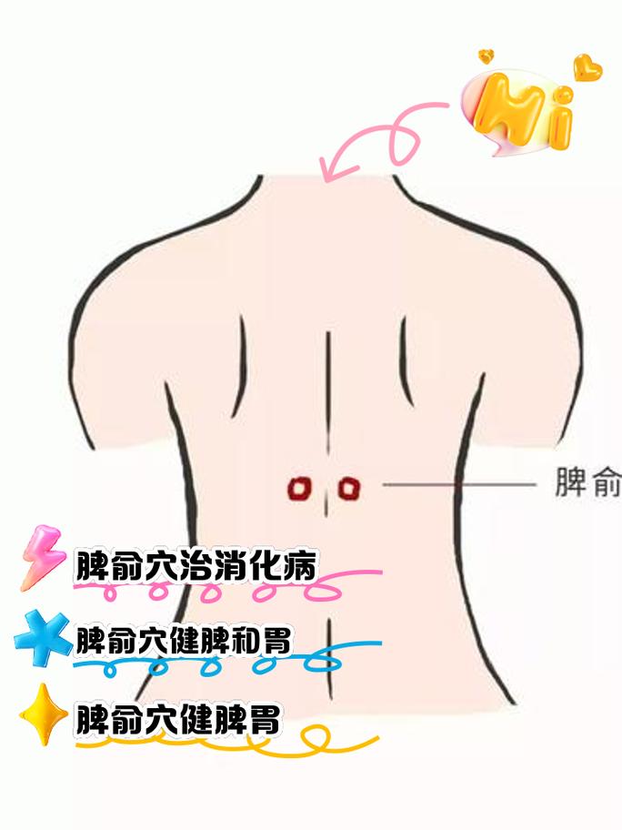 按什么穴位治疗脾虚