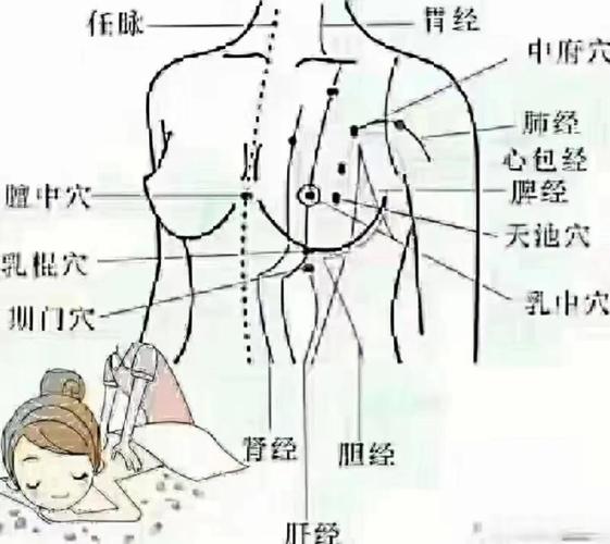 按摩哪个穴位奶水多
