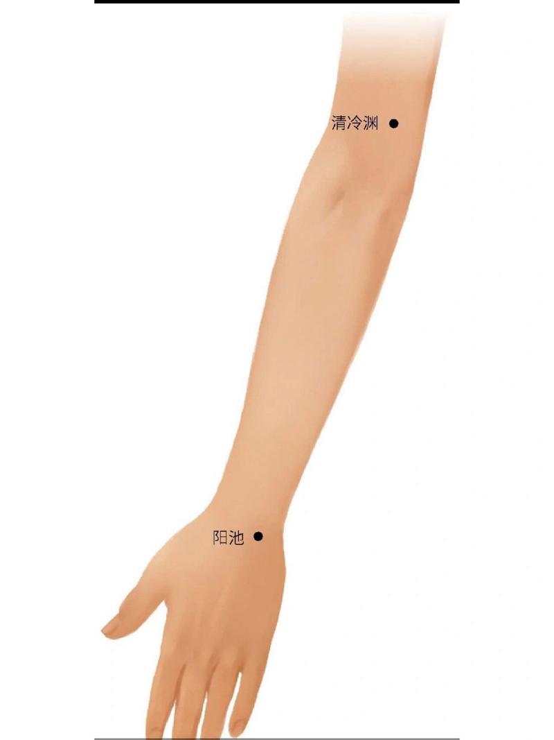 手腕背面有哪些穴位
