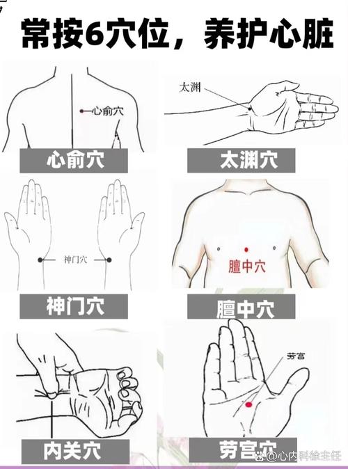哪个穴位可以管心脏